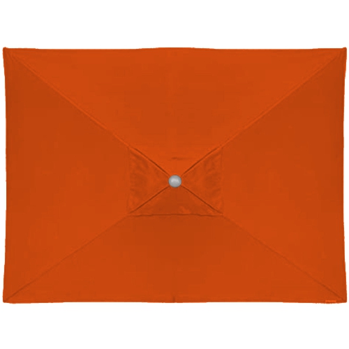 Sombrilla rectangular de poste central